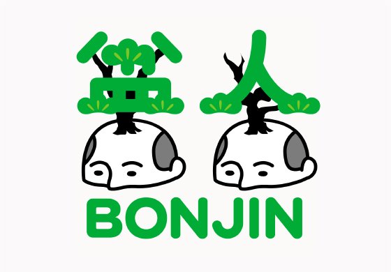 盆人プロジェクト　ロゴ・キャラクターデザイン